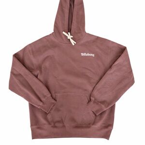 Billabong Brown Graphic Pullover Hoodie NWOT